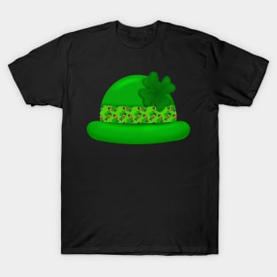 Lucky Four Leaf Clover Leprechaun St. Patrick's Day by Cherie(c)2022 T-Shirt